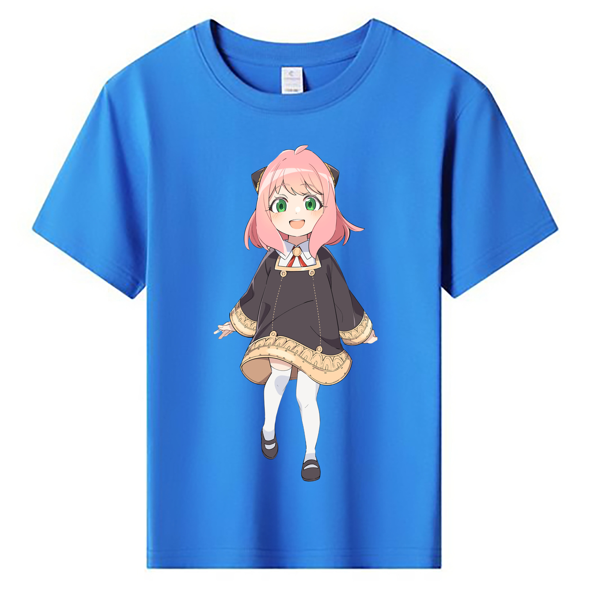 （画像用） SPY×FAMILY间谍家家酒 綿100％キッズTシャツ（フロントプリント）